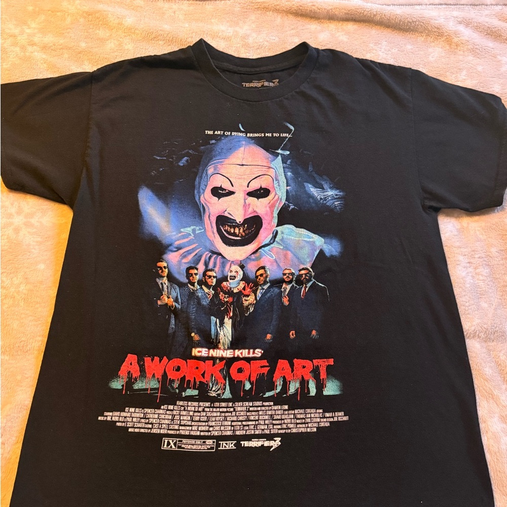 Ice Nine Kills Work of Art Tshirt. Excellent condition